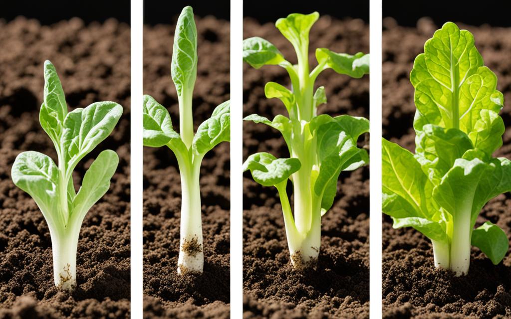 Lettuce Growing Stages