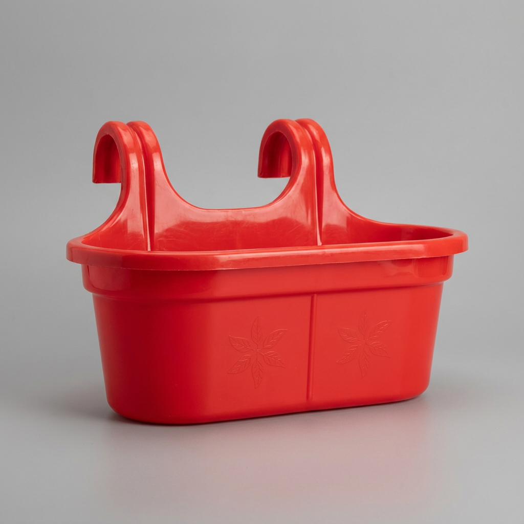 Double Hook Railing Pot