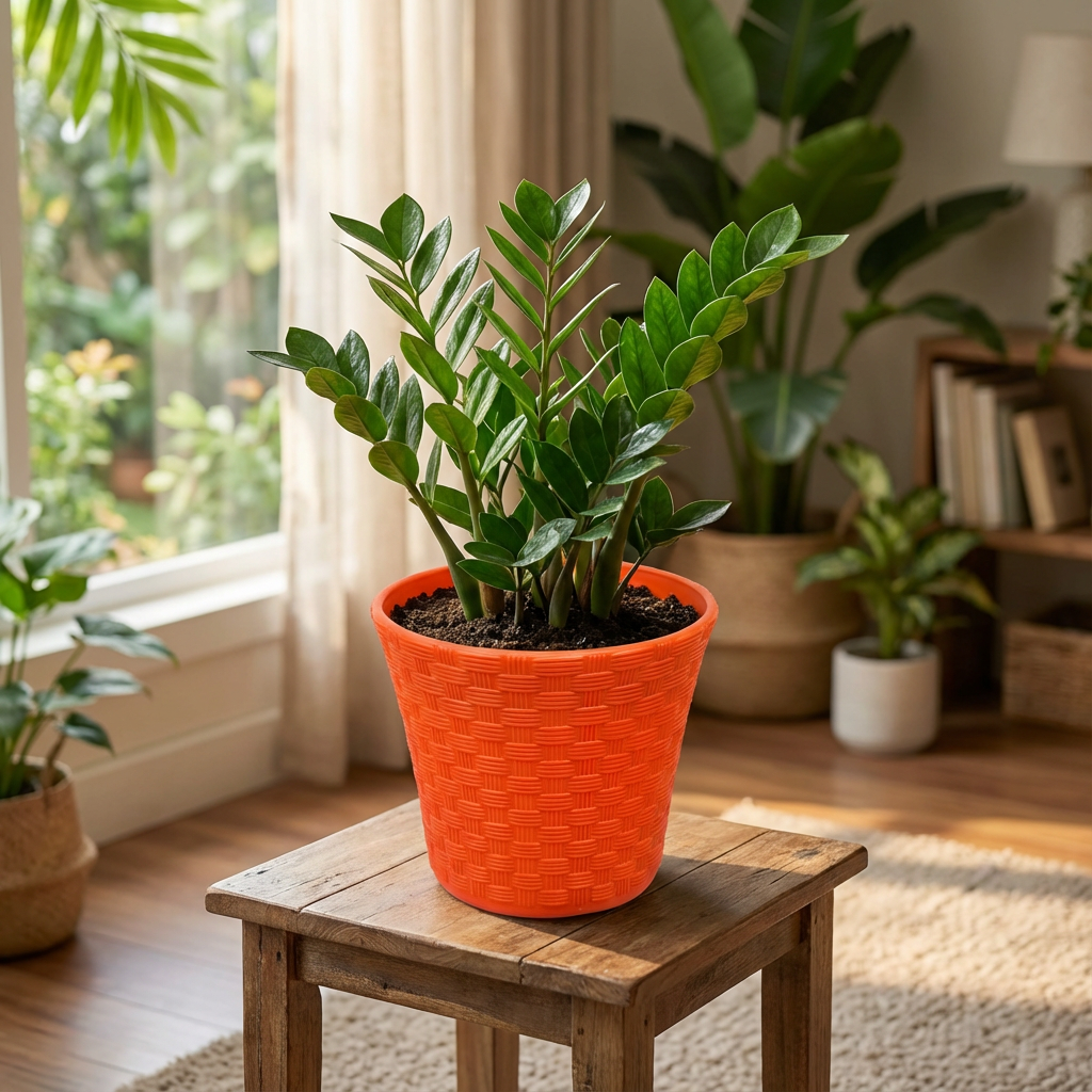 Rattan Pot