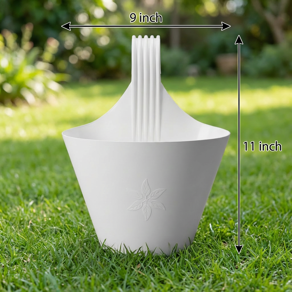 Single Hook Railing Pot