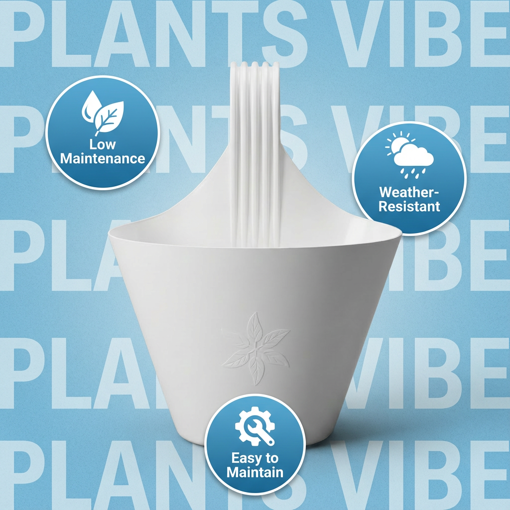 Single Hook Railing Pot