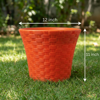 Rattan Pot