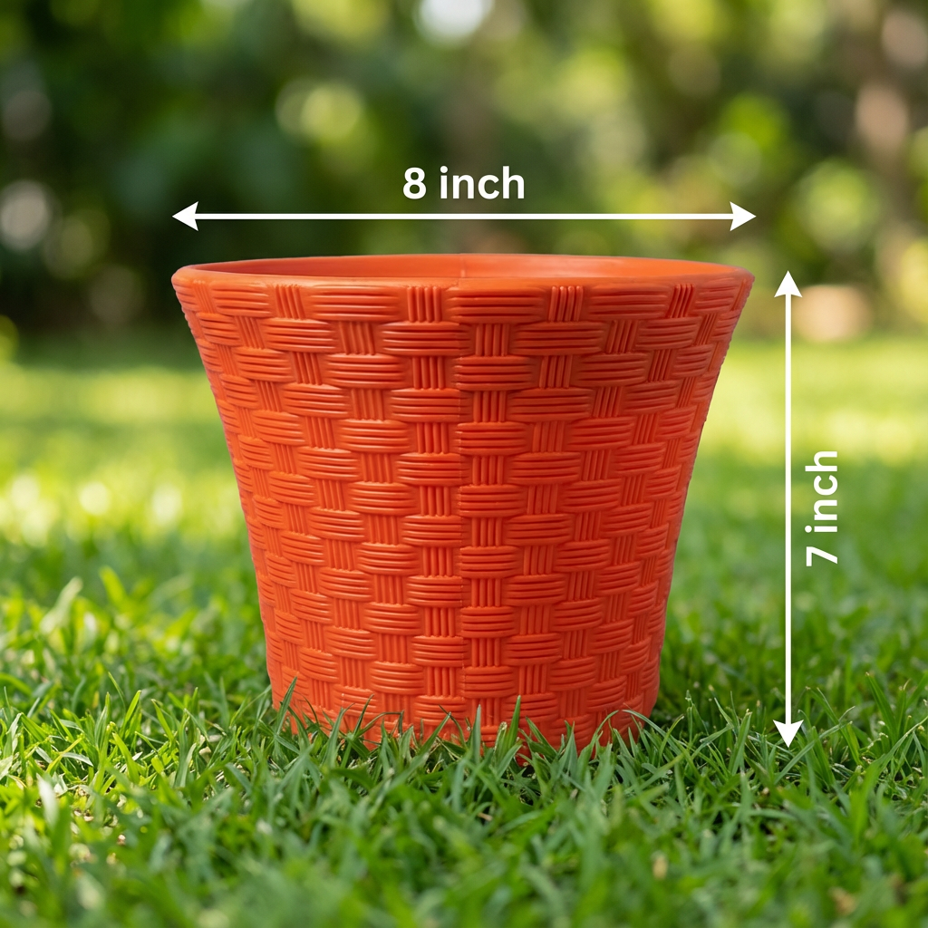 Rattan Pot