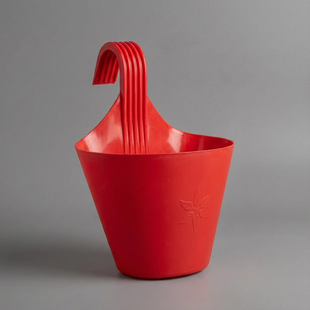 Single Hook Railing Pot